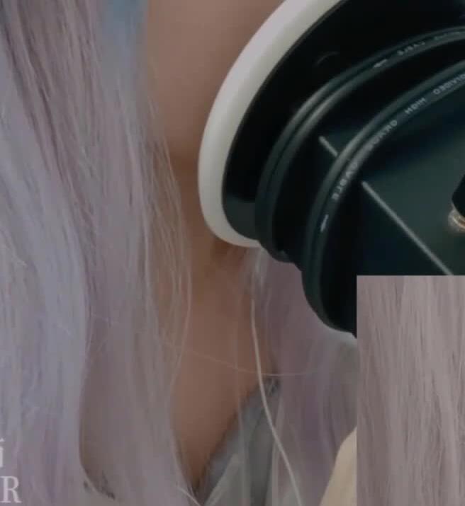 MIAOW ASMR 阿郁的小黑猫 双耳有力口腔音 binaural 3dio